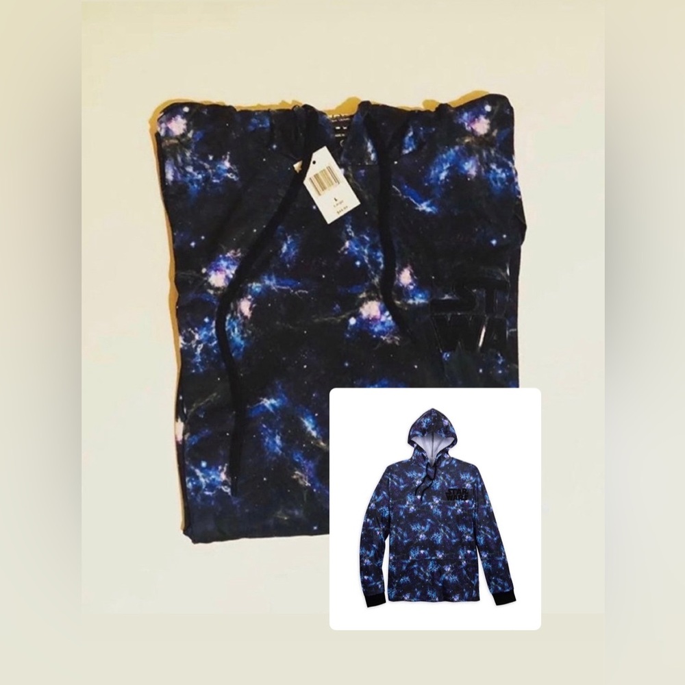 Disney Our Universe Star Wars Galaxy Pullover Hoodie